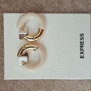 NWT EXPRESS Mini Hoop Earrings